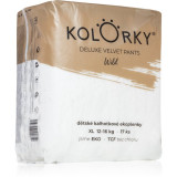 Kolorky Deluxe Velvet Pants Wild scutece de unică folosință tip chiloțel marimea XL 12-16 Kg 17 buc