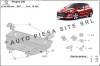 Scut metalic motor Peugeot 308 fabricat incepand cu 2007 APS-18,199, SCUT PROTECTION