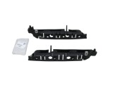 Suport bara protectie, spoiler Peugeot 407, 05.2004-12.2010, montare fata, stanga+dreapta, OE