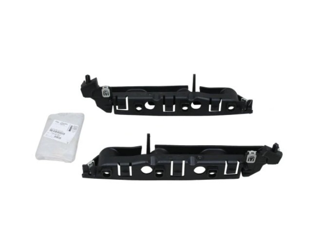 Suport bara protectie, spoiler Peugeot 407, 05.2004-12.2010, montare fata, stanga+dreapta, OE