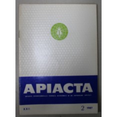 APIACTA , REVISTA INTERNATIONALA TEHNICA , ECONOMICA SI DE INFORMARE APICOLA , NR. 2 , 1987