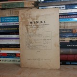 SINAI * REVISTA PENTRU STUDII IUDAICE , DIRECTOR M.A. HALEVY , NR. 4 / 1926