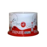 Set 50 DVD-R Maxell 4.7 GB 120 minute 16x printabil MAXELL DVD-R 4,7 GB 120 MINUTE 16X FULLPRINTAB 50B
