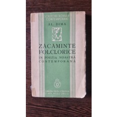 ZACAMINTE FOLCLORICEI IN POEZIA NOASTRA CONTEMPORANA-AL. DIMA