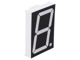 Afișaj LED 7 segmente 38,1mm roșu 60mcd