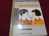 LECTURES POUR LE COURS ELEMENTAIRE 1966