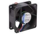 Ventilator DC axial 24V 60x60x25mm 36m3/h 28dBA cu rulmenti
