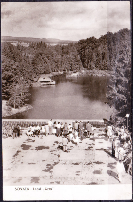 AMS - ILUSTRATA 915 SOVATA - LACUL URSUL, 1962, CIRCULATA