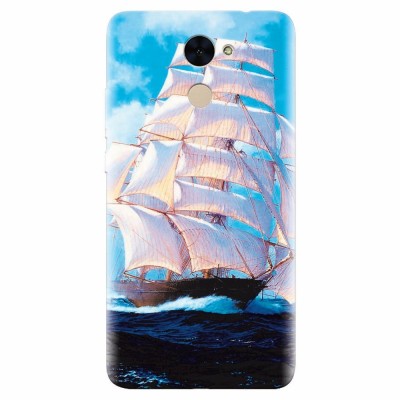 Husa silicon pentru Huawei Nova Lite Plus, Attractive Art Of Ships foto