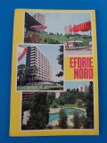 CPIB 23076 CARTE POSTALA - EFORIE NORD, , MOZAIC, CIRCULATA, 1983, STAMPILE, TIMBRU