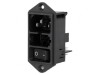 Conector Alimentare AC Soclu Tată 10A 250V IEC 60320