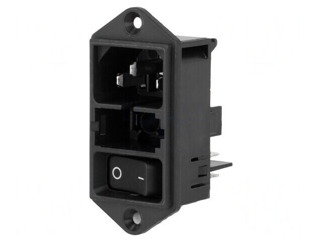 Conector Alimentare AC Soclu Tată 10A 250V IEC 60320