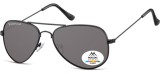 Cumpara ieftin Ochelari de soare polarizati unisex Montana Eyewear MP94F, matt black, smoke lenses