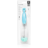 Suavinex Duo Baby Bottle Brush perie de curățare Turquoise 1 buc