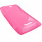 Husa silicon S-line roz pentru Sony Xperia E (C1505) / Sony Xperia E Dual Sim (C1605)