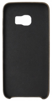Husa Vintage Tatoo policarbonat + piele ecologica maro pentru Samsung Galaxy S7 Edge G935 foto