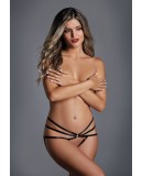 Bikini Crothless The Only One Adore Negru OS, Allure Lingerie