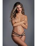 Bikini Crothless The Only One Adore Negru OS