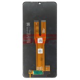 Display LCD Touchscreen Samsung Galaxy A06 A065 Negru Original Refurbished, Geam Schimbat