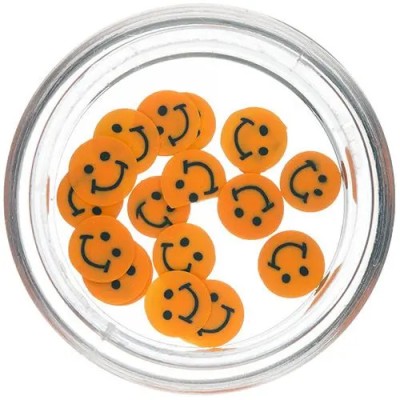 Smiley fimo portocalii - felii foto
