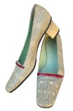 PANTOFI DAMA VINTAGE DIN PIELE NATURALĂ DE ȘOP&Acirc;RLĂ, SIGERSON MORRISON, NR. 40