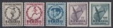 ROMANIA 1948 LP 228 JOCURILE BALCANICE SERIE MNH