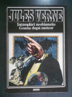 Jules Verne - Intamplari neobisnuite. Goana dupa meteor (1995, editie cartonata) foto