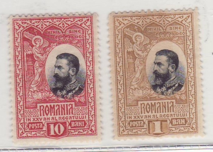 Romania 1906 Carol 1 ABKLASCN