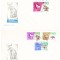 TSV$ - FDC 1966 LP 641 ANIMALE PREISTORICE