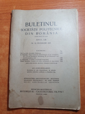 buletinul societatii politehnice din romania ianuarie 1941 foto