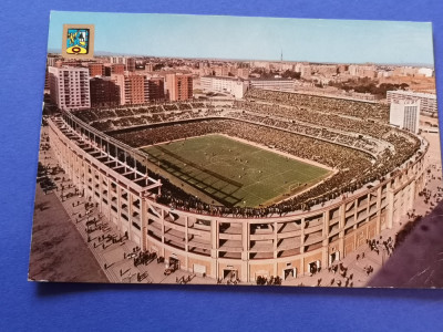 Foto-carte postala - Stadionul SANTIAGO BERNABEU (Real Madrid) foto