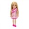 BARBIE PAPUSA CHELSEA BLONDA CU ROCHITA ROZ IN CAROURI