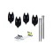 Set 4 senzori cu swingeri pentru starlete si picheti
