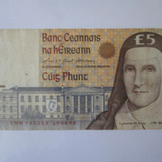 Irlanda 5 Pounds 1998