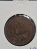 Half penny 1957, Europa