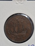 Half penny 1957
