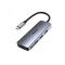 HUB USB Type C - 1x HDMI 3x USB 3.0 SD PD 100W Choetech M19 gri