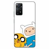 Husa compatibila cu Xiaomi Redmi Note 11 Pro 4G, 5G Silicon Gel Tpu Model Finn and Jake Tongues