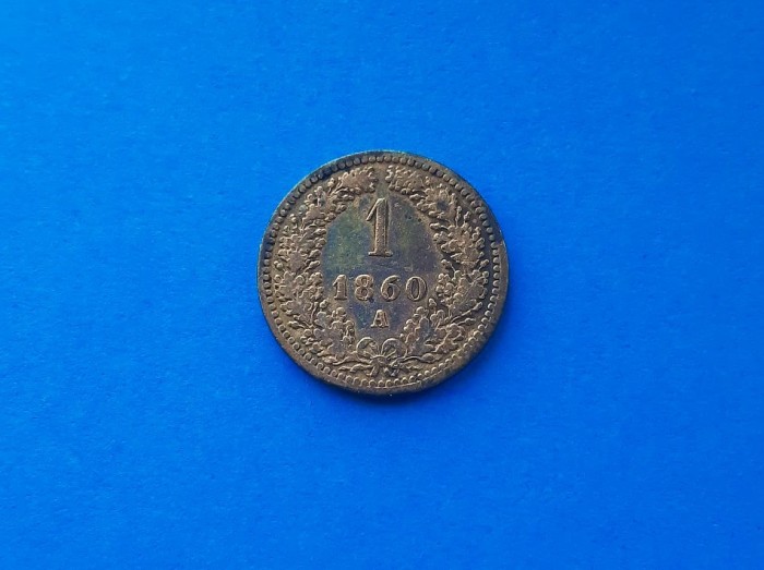 1 Kreuzer 1860 Austria