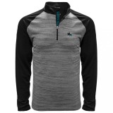 San Jose Sharks hanorac de bărbați grey Vandal Quarter Zip Midlayer - S