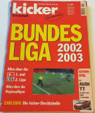 Revista fotbal - KICKER - BUNDESLIGA 2002-2003