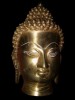 Superba sculptura din bronz masiv Buddha
