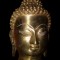Superba sculptura din bronz masiv Buddha