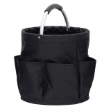 Co&Egrave; de picnic flippy portabil din material oxford, negru, 28x28 cm