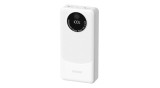 Dudao Powerbank K12Pro 22.5W PD 20000mAh USB-A, USB-C - alb