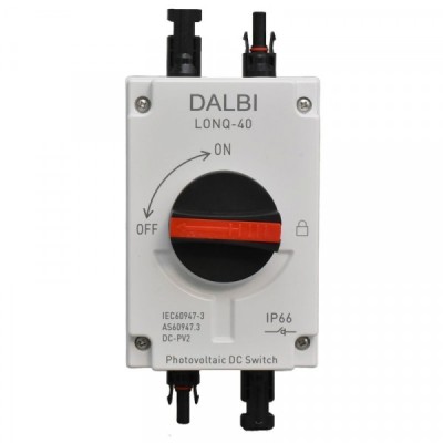 Intrerupator Sistem Solar Fotovoltaic DC 1200V 32A Conectori MC4 1 IN 1 OUT 5A051 XXM foto