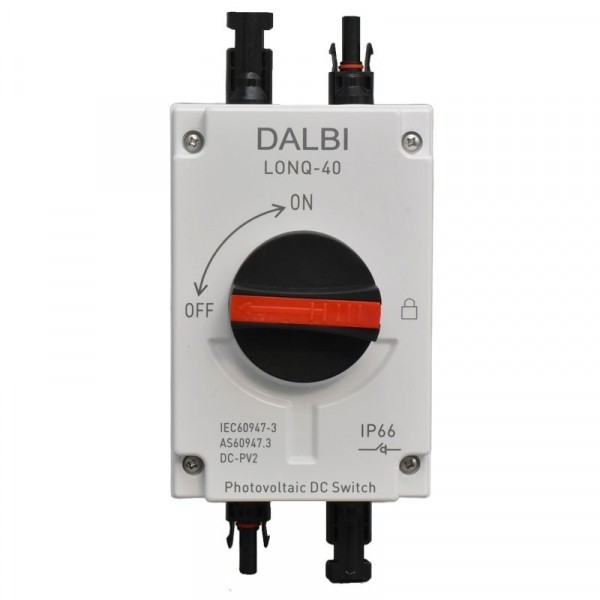 Intrerupator Sistem Solar Fotovoltaic DC 1200V 32A Conectori MC4 1 IN 1 OUT 5A051 XXM
