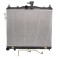 Radiator racire Hyundai Getz, 08.2002-10.2006, motor 1.3, 60/62 kw, benzina, cutie automata, cu/fara AC, 488x370x23 mm, aluminiu/plastic,
