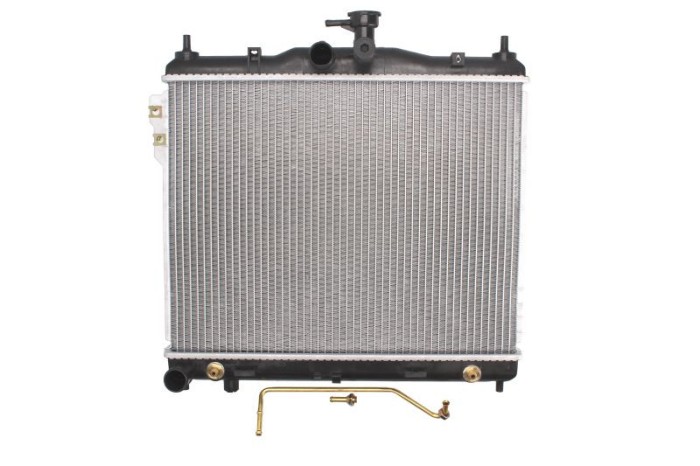 Radiator racire Hyundai Getz, 08.2002-10.2006, motor 1.3, 60/62 kw, benzina, cutie automata, cu/fara AC, 488x370x23 mm, aluminiu/plastic,