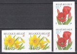Belgia 2001 - Flori - Trompet-Narzisse și Lalea Darwin - Timbre autoadezive fără specificarea valorii, Perechi, MNH